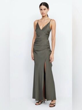 BEC + BRIDGE ETERNITY V
MAXI DRESS DARK WILLOW 12